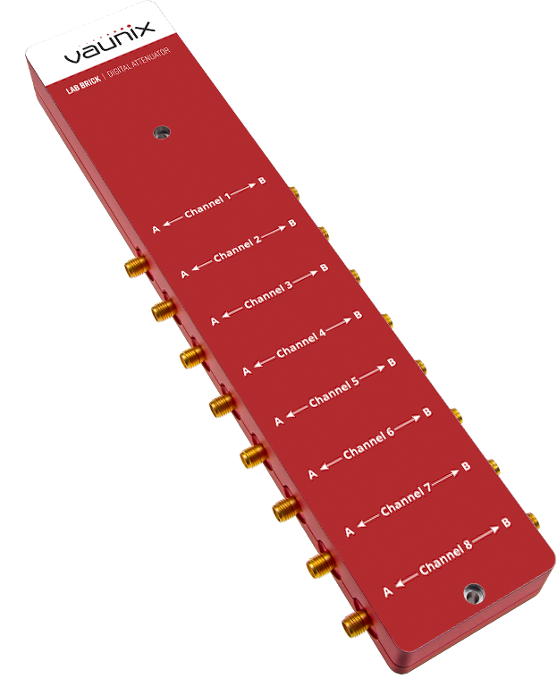 LDA-906V-8 Vaunix 200-6,000 MHz (UHF den C-band) USB Programlanabilir Dijital Zayıflatıcı