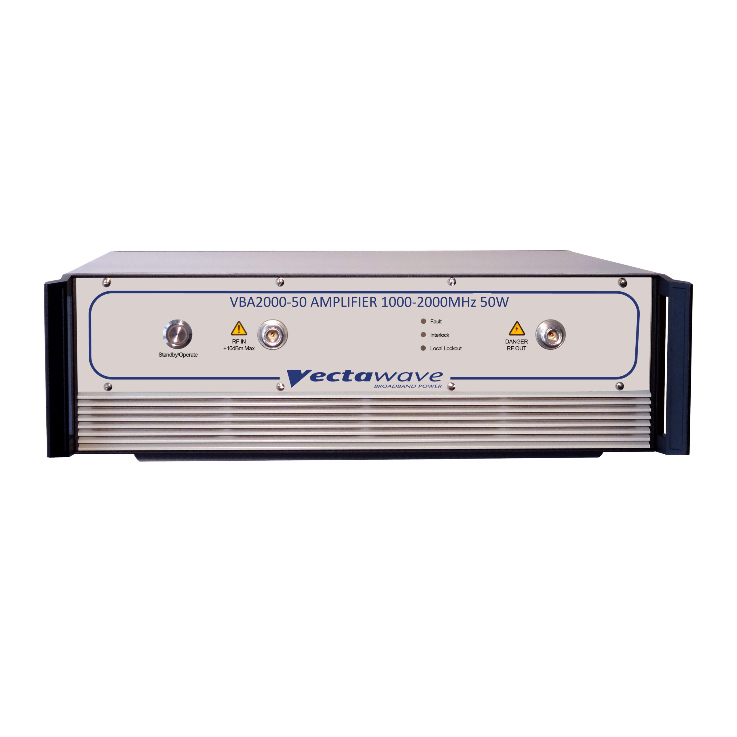 VBA2000-50 VECTAWAVE VBA 2000 SERISI GENIŞ BANT RF GÜÇ AMPLIFIKATÖRLERI 1 – 2GHz 50W versiyon