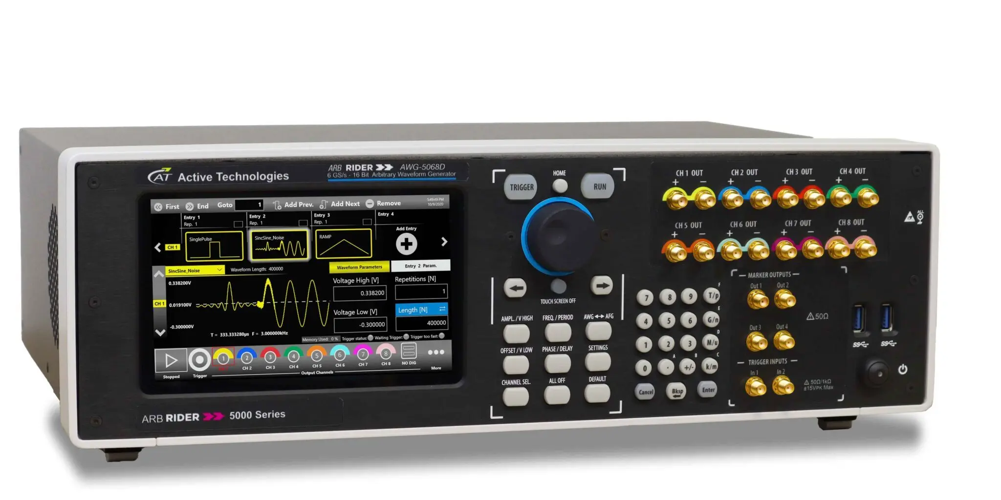 AWG5064D Active Technologies Keyfi Dalga Formu Üreteci