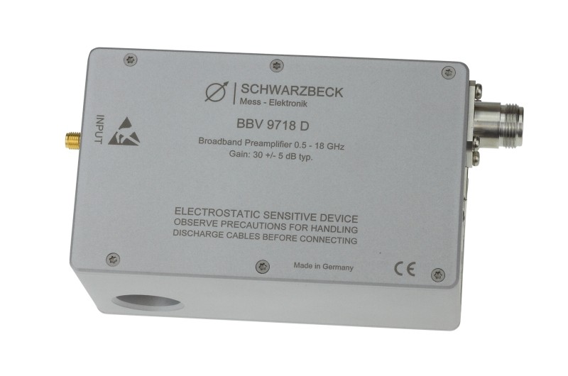 BBV 9718 D  SCHWARZBECK Broadband Coaxial Preamplifier