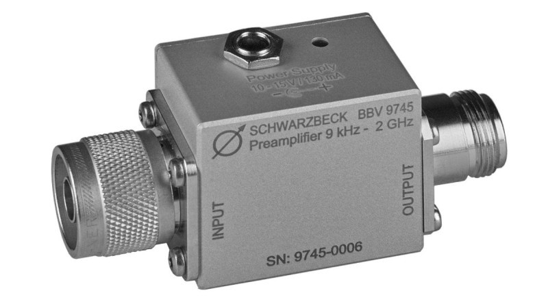 BBV 9745 SCHWARZBECK Broadband Coaxial Preamplifier