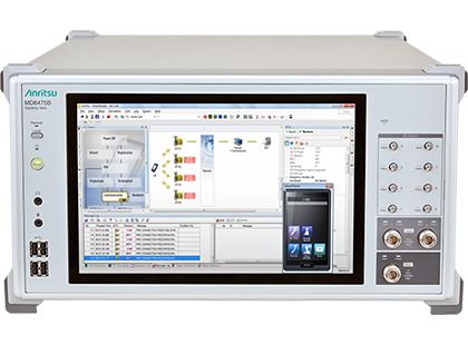 MX847504A Anritsu Smartphone Control Platform