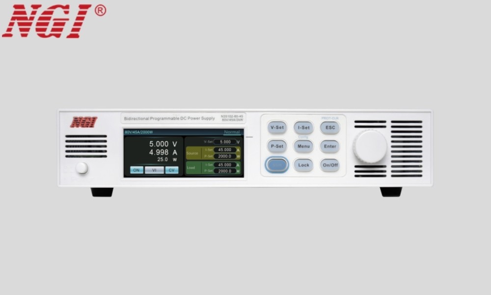 N35100 NGI TECH Çift Yönlü Programlanabilir DC Güç Kaynağı
