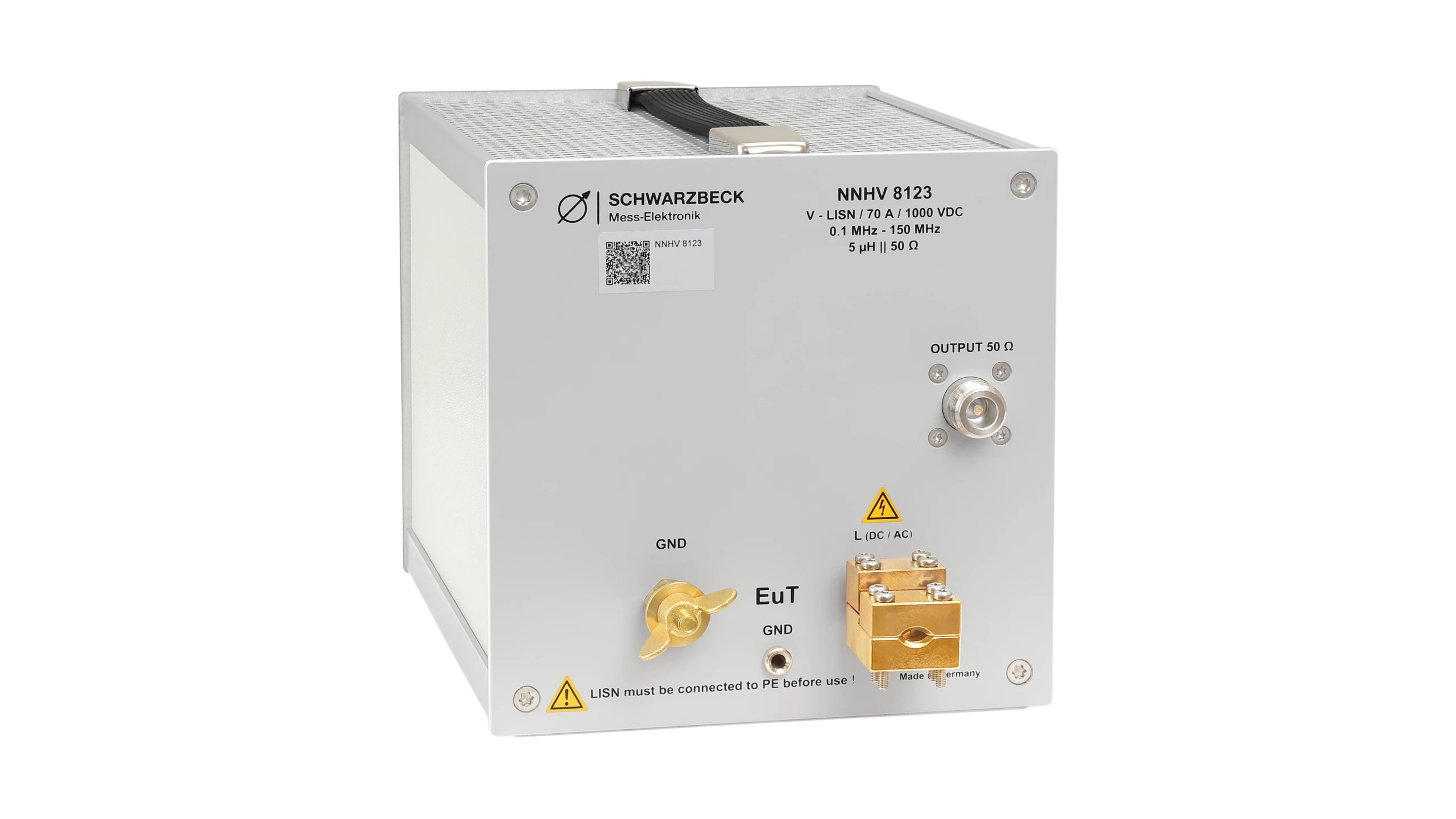 NNHV 8123 SCHWARZBECK High Voltage LISN acc. to CISPR 25 Ed. 4 or BMW GS 95025-1