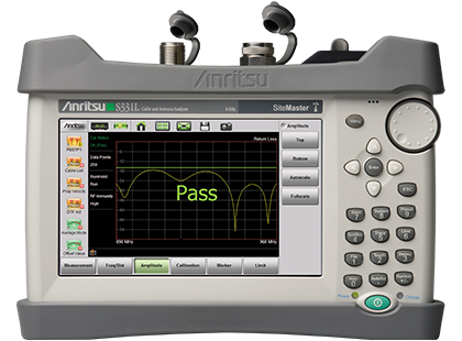 S331L <br>Anritsu <br>Site Master, 2 MHz-4 GHz, Dahili Güç Ölçerli Kablo ve Anten Analizörü, 50 MHz – 4 GHz