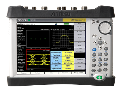 S412E <br>Anritsu <br>LMR Master, 500 kHz  1600 MHz <br>Kara Mobil Radyo Modülasyon Analizörü ve Sinyal Üreticisi, Vektör Ağ Analizörü, Spektrum Analizörü