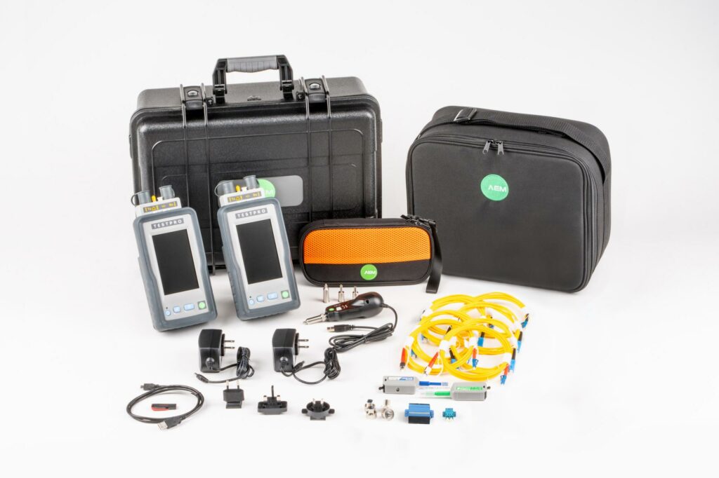 TESTPRO-K11E-SM AEM Networks TestPro CV100  Çok Fonksiyonlu Kablo Sertifikalandırma Cihazı