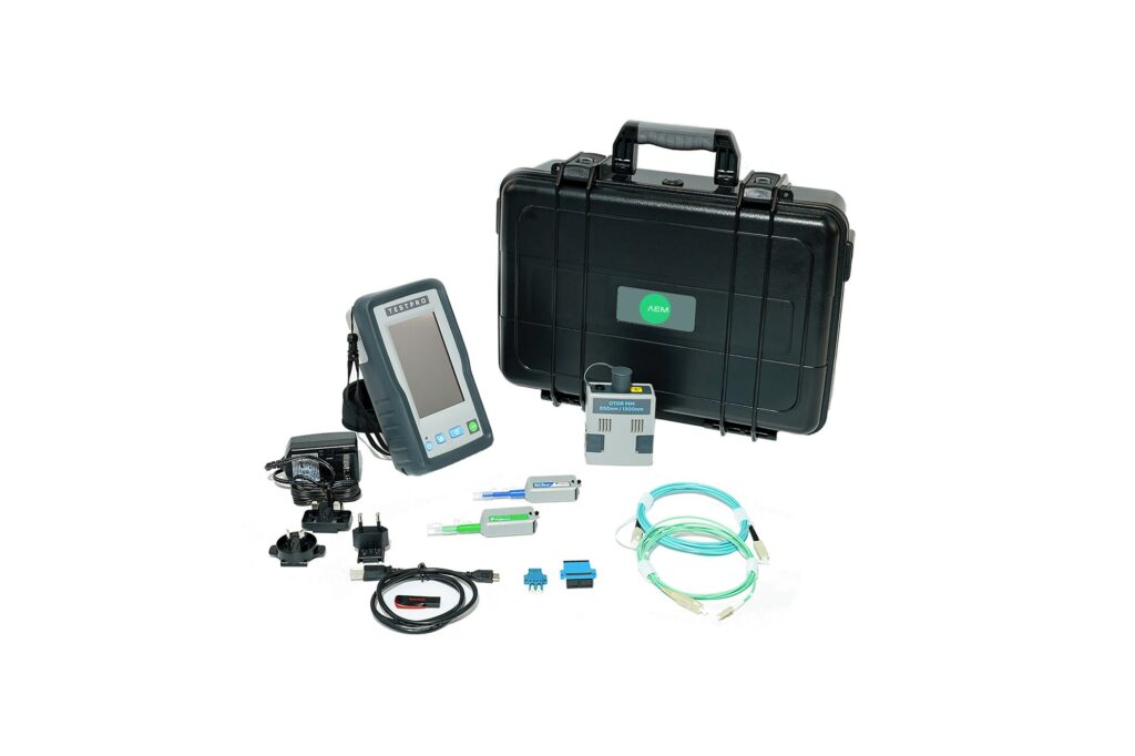 TESTPRO-K21E-MM AEM Networks TestPro CV100 MultiMode OTDR Kit